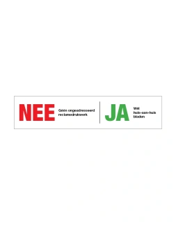 Nee - Ja sticker - DS1001019