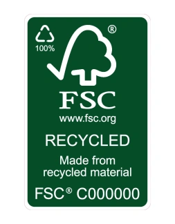 FSC - Recycled sticker