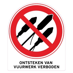 Vuurwerk afsteken verboden - DS1001168