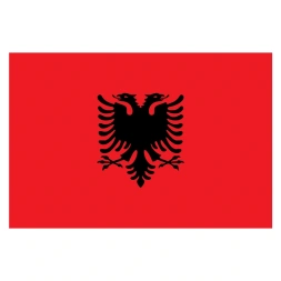 Vlagsticker Albanië