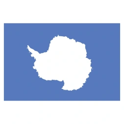 Vlagsticker Antarctica