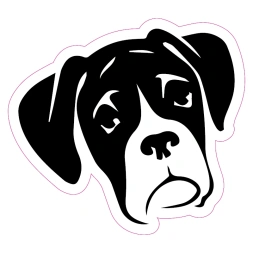 Boxer sticker