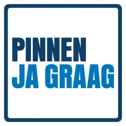 Pinnen? Ja graag sticker