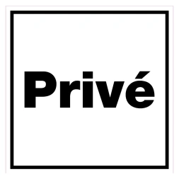 Privé sticker