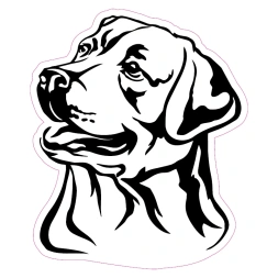 Labrador sticker