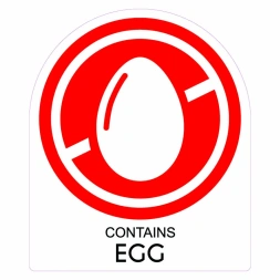 Contains egg