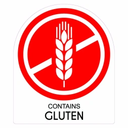 Contains gluten