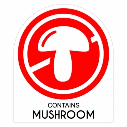 Contains mushroom