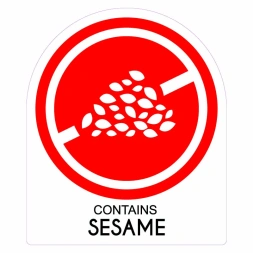 Contains sesame