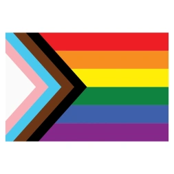 Progress Pride vlag sticker