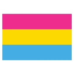 Pansexual pride vlag sticker