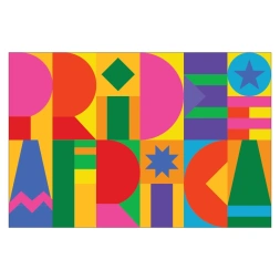 Pride of Africa vlag sticker