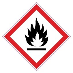 Brandgevaarlijk (GHS) sticker