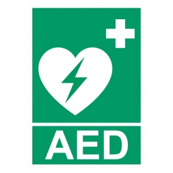 AED sticker (ISO 7010)