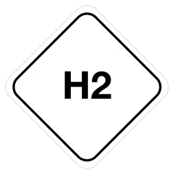 H2 (Gas) sticker