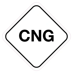 CNG (Gas) sticker