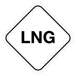 LNG (Gas) sticker