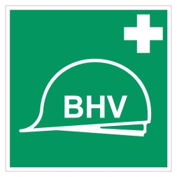 Bedrijfshulpverlener (BHV) sticker