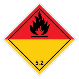 Organische peroxiden (ADR 5.2) sticker