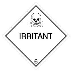 Irriterend (IMDG 6c) sticker