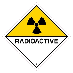 Radioactieve stoffen (IMDG 7a) sticker