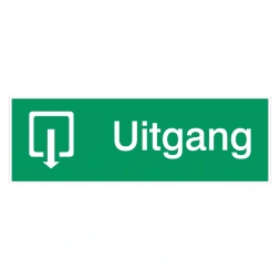 Uitgang sticker - DS1000050