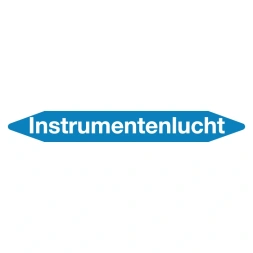 Leidingmarker instrumentenlucht sticker