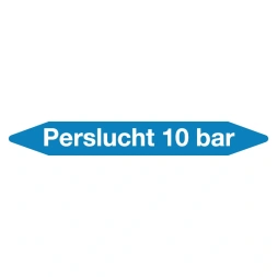 Leidingmarker perslucht (10 bar) sticker