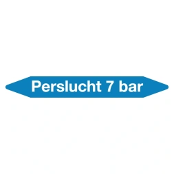 Leidingmarker perslucht (7 bar) sticker