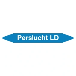 Leidingmarker perslucht (LD) sticker