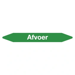 Leidingmarker afvoer sticker - DS1000961