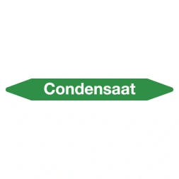 Leidingmarker condensaat sticker - DS1000969